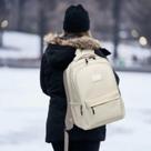 Mochila Escolar Universitaria Feminina Masculina Grande Resistente Casual Impermeável Alta Qualidade Premium para Viagem Trabalho Faculdade