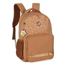 Mochila Escolar Up4you Capivara Marrom Ms49651up MOCHILA ESC. UP4YOU CAPIVARA MARROM MS49651UP