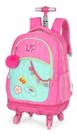 Mochila escolar up4you rodinhas de skate 360