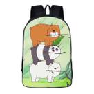 Mochila escolar We Bare Bears Anime para crianças