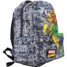 Mochila Escolar Xeryus Marvel Comics T4 Cinza