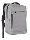 Mochila Espaçosa E Confortável Para Notebook 15,6" - Cinza