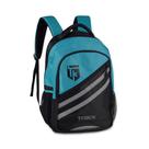 Mochila esporte masc casual com faixa refletiva e capa chuva
