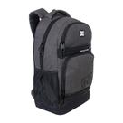 Mochila Esportiva DC Shoes Hawk Cinza Escolar, Passeio, Viagens