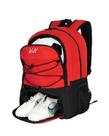 Mochila esportiva WOLT Youth Soccer Basketball Voleibol Vermelha