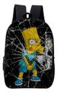 Mochila Estampa Premium Unisex Simp Sons Desenho Divertido