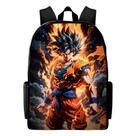 Mochila Estampada Infantil Goku o Pequeno Guerreiro Bolsa Clássica Escolar
