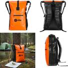 Mochila Estanque Impermeável NTK Duffle BK em PVC 500D Mochila Estanque Impermeável NTK Duffle BK em PVC 500D
