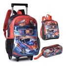 Mochila Estojo e Lancheira Carros Fast Machine