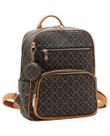 Mochila Estruturada Notebook, Trabalho, Faculdade - Monograma Elegance - Chenson 8485493 - Café Mochila Estruturada Notebook, Trabalho, Faculdade - Monograma Elegance - Chenson 8485493 - Café