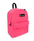 Mochila Everest 2045CR Classic Hot Pink com bolso pequeno