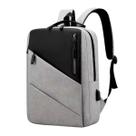 Mochila Executiva com Entrada para Cabo USB Cinza Mochila Executiva com Entrada para Cabo USB Cinza