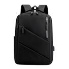 Mochila Executiva Com Entrada Para Cabo Usb Cor Preto Mochila Executiva Com Entrada Para Cabo Usb Cor Preto