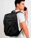 Mochila Executiva Com Espaço Para Notebook Entrada USB Preto Mochila Executiva Com Espaço Para Notebook Entrada USB Preto