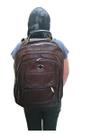 Mochila Executiva Grande Marrom material sintético p/ Trabalho