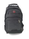 Mochila executiva notebook usb alça cabo de aço unissex