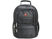 Mochila Executiva para Notebook Preta - Grande com 5 Bolsos