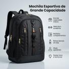 Mochila Executiva Preta Grande Trabalho Faculdade Viagem
