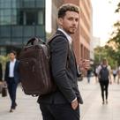 Mochila Executiva Reforçado para notebook 15.6 Elegante e Durabilidade Reforçada Funcional Cor:PretoTamanho:M