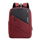 Mochila Executiva Vermelha com Entrada para Cabo USB Mochila Executiva Vermelha com Entrada para Cabo USB