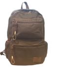 Mochila Faculdade Executiva Lona Escolar Trabalho - Preto