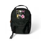 Mochila Farm Borogodó Romance em Flor Preta