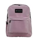 Mochila Feminina Básica em Poliéster Mescla - M-133 - Rosa