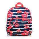 Mochila Feminina Bolsa Escolar Pequena Costas Casual Juvenil Adulto Menina Mulher Estampa Flores Floral