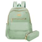 Mochila Feminina Colorida Moderna Basica Fechamento Reforçado Segura Prática Resistente Trabalho Escolar Casual Estilosa