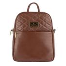 Mochila feminina de couro Lune whisky Mochila feminina de couro Lune whisky