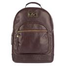 Mochila Feminina de Couro Milla café
