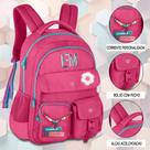 Mochila Feminina Escolar Juvenil Estilosa Super Linda Reforçada Elemoo Espetacular