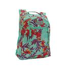 Mochila Feminina Estampada Floral Casual Trabalho Escola Reforçada Conforto Clio Style Grande Moderna