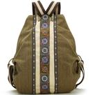 Mochila feminina Goodhan, mochila de lona, bolsa de viagem anti-roubo