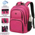 Mochila Feminina Impermeável Reforçada Escolar Faculdade Trabalho Viagem Executiva Notebook Menina Tamanho:ÚnicoGenero: Mochila Feminina Impermeável Reforçada Escolar Faculdade Trabalho Viagem Executiva Notebook Menina Tamanho:ÚnicoGenero: