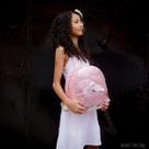 Mochila Feminina Infantil Escola Creche Juvenil Menina Glitter Brilhante Pequena Sereia Sweet Lili July