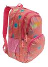 Mochila Feminina Infantil Juvenil Love Coração Costas Ve22