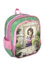 Mochila Feminina Infantil LS Mini Musike Verde Alissa - MO3620