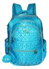 Mochila Feminina Juvenil Escolar Pompom Meninas Vkg M4262