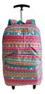 Mochila Feminina Juvenil Estampada Bolinhas Cores Rodinhas G Mochila Feminina Juvenil Estampada Bolinhas Cores Rodinhas G
