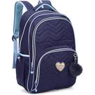 Mochila Feminina Kika Azul para Notebook com Chaveiro - Nova Rio
