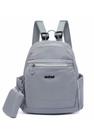 Mochila Feminina Madami Cinza Reforçada