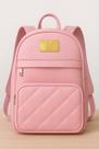Mochila Feminina Média material sintético Alça Ajustável Estilo Casual