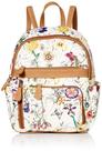 Mochila feminina MultiSac Adele Vienna Floral Vegan Leather