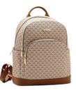 Mochila Feminina New Elemento Gráfico - Chenson 8485618 - Bege