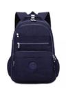 Mochila Feminina Notebook Tactel Leve Resistente Estilosa Escola Trabalho Viagem Living Traveling