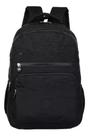 Mochila Feminina Nylon Preta com Estojo Removível
