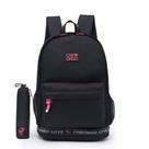 Mochila Feminina Onbongo Impermeável Estojo Viagem Trabalho