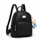 Mochila Feminina Pequena De Costas Mini Mochilinha Casual Trabalho Escola Faculdade Viagem Bolsa Tiracolo PU Com Chaveiro Mochila Feminina Pequena De Costas Mini Mochilinha Casual Trabalho Escola Faculdade Viagem Bolsa Tiracolo PU Com Chaveiro