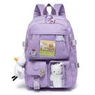 Mochila feminina Spector Notebook Resistente Escolar Grande Faculdade com urso pequeno